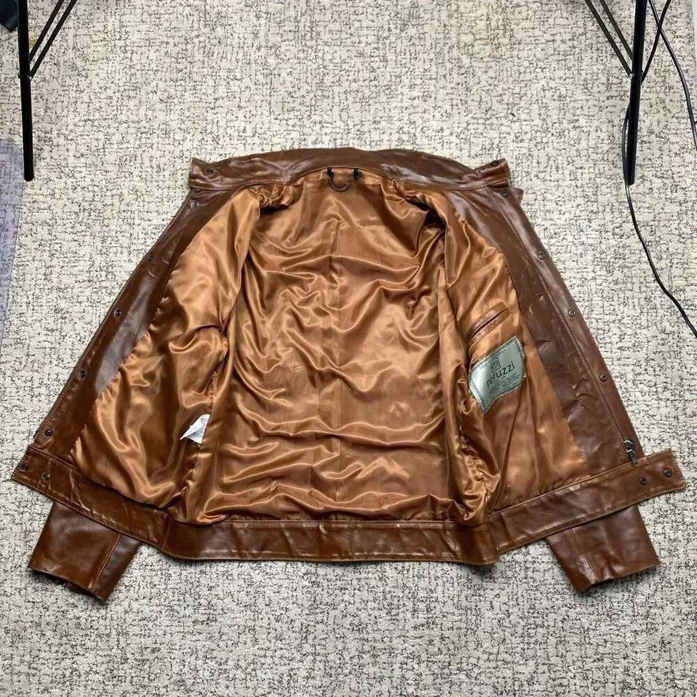 Unbranded Men's Brown and Tan Jacket